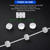 100pcs Silicone O Rings Donuts, Cable Frame Wrap Protector Accessories for Inner Brake & Derailleur Cables view 3