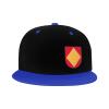 18 FA BDE Flash Snapback Hats for Men Baseball Cap Trucker Flat Brim Hat Golf Hat Blue view 2