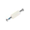 KGRHJSA Scooter Plastic Shaft Tube Sleeve and Locking Screw Compatible with Kugoo S1 S2 S3/S1 Pro Electric Scooters Folding Roller Parts Accessories, White view 1