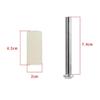 KGRHJSA Scooter Plastic Shaft Tube Sleeve and Locking Screw Compatible with Kugoo S1 S2 S3/S1 Pro Electric Scooters Folding Roller Parts Accessories, White view 2