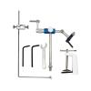 NineFit Basics Premium Fly Tying Vise Set for Anglers, 20cmx10cm, Silver view 1
