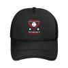 Baseball is Ninety Percent Mental Baseball Cap Women Men Mesh Back Hat Adjustable Trucker Hats Sun Hat view 2