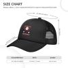 Baseball is Ninety Percent Mental Baseball Cap Women Men Mesh Back Hat Adjustable Trucker Hats Sun Hat view 4
