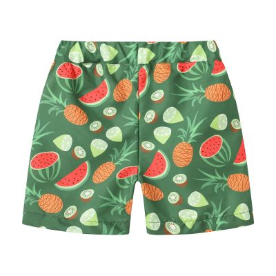 Betadog Kids Boys Swim Trunks Mesh Water Beach Shorts Little Boys Quickdry Beach Board Shorts Boys (Green, 18-24 Months)