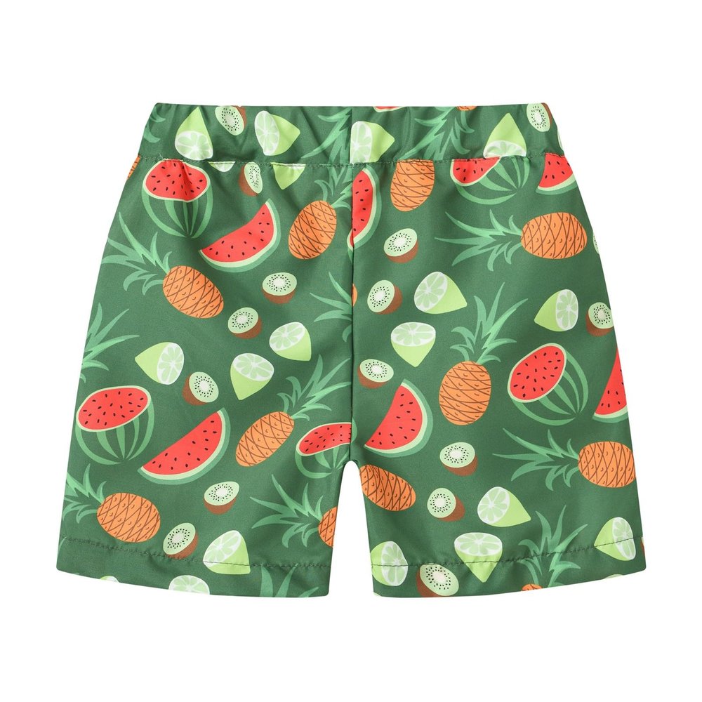 Betadog Kids Boys Swim Trunks Mesh Water Beach Shorts Little Boys Quickdry Beach Board Shorts Boys (Green, 18-24 Months)