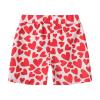 Betadog Boys Swim Trunks Kids Swimming Shorts Toddler Printed Swimwear Boy's Athletic Shorts Workout (Red, 18-24 Months) view 1