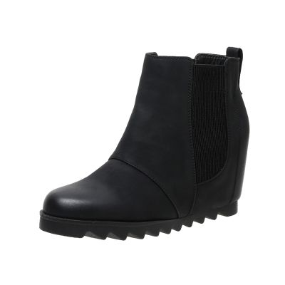 SACFOF Women's Wedge Boots Comfortable Ankle Wedge Booties Fashion Hidden Platform Western Booties Dress Shoes
