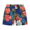 Betadog Boys Swim Trunks Compression Liner Swim Shorts Quick Drying Bathing Suit with Boxer Brief (Blue, 8-9 Years) view 1