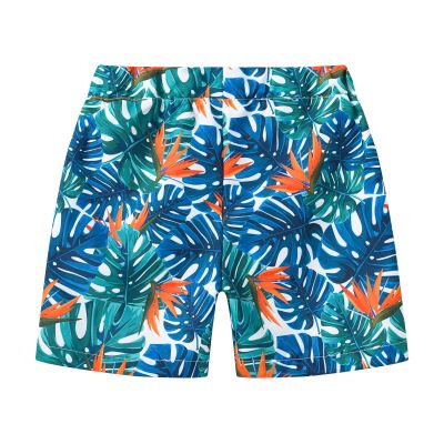 Betadog Boys Swim Trunks Compression Liner Swim Shorts Quick Drying Bathing Suit with Boxer Brief (Sky Blue, 4-5 Years)
