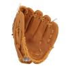 Drfeify Baseball Glove, Ergonomic PU Leather Softball Glove Mitts Softness with Enhanced Grip Professional Fielding for Youth Adult (Brown) view 4