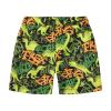 Betadog Kids Boys Swim Trunks Mesh Water Beach Shorts Little Boys Quickdry Beach Board Shorts Boys (Yellow, 8-9 Years) view 1
