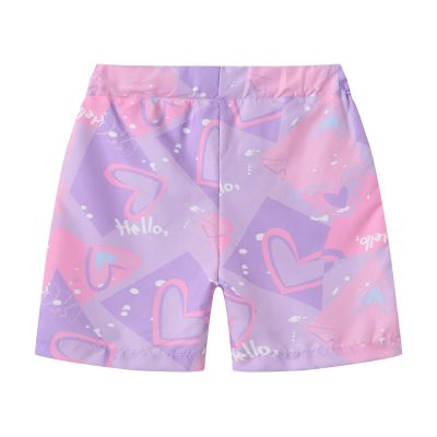 Betadog Toddler Boy Summer Short Cotton Shorts Beach Playwear Swimwear Teen Swim Trunks Beach (Hot Pink, 18-24 Months)