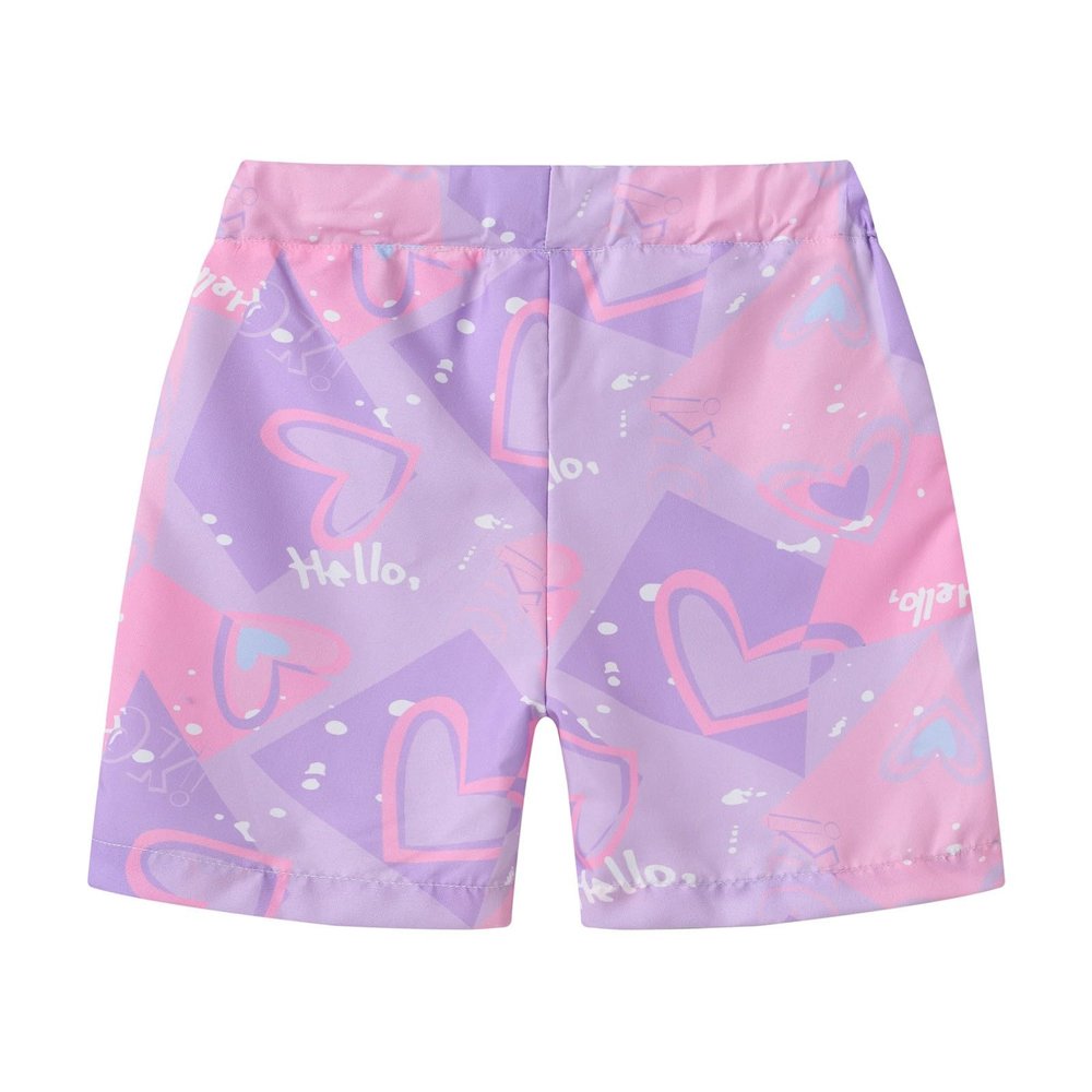 Betadog Toddler Boy Summer Short Cotton Shorts Beach Playwear Swimwear Teen Swim Trunks Beach (Hot Pink, 18-24 Months)