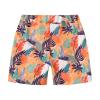 Betadog Boys Swim Trunks Compression Liner Swim Shorts Quick Drying Bathing Suit with Boxer Brief (Orange, 5-6 Years) view 1