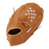 Drfeify Baseball Glove, Ergonomic PU Leather Softball Glove Mitts Softness with Enhanced Grip Professional Fielding for Youth Adult (Brown) view 2