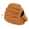 Drfeify Baseball Glove, Ergonomic PU Leather Softball Glove Mitts Softness with Enhanced Grip Professional Fielding for Youth Adult (Brown) view 3