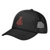 Angry Kangaroo Baseball Cap Women Men Mesh Back Hat Adjustable Trucker Hats Sun Hat view 1