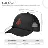 Angry Kangaroo Baseball Cap Women Men Mesh Back Hat Adjustable Trucker Hats Sun Hat view 4