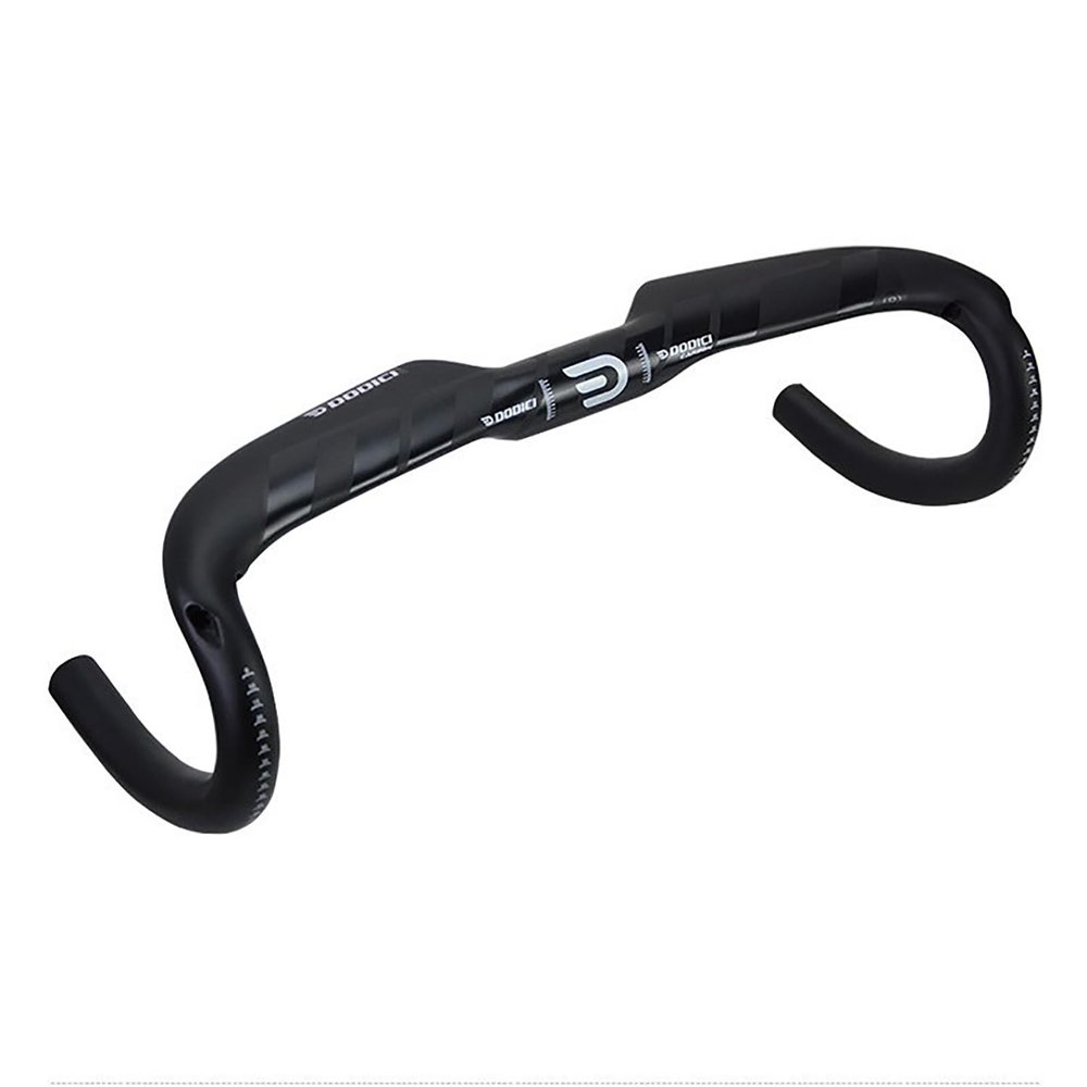 AGSDGAWD Road Bike Handlebar UV Full Carbon Fiber Road Bike 31.8mm Bicycle Handlebar Cycling Bent Bar Drop Bars Racing Handle(Size:440mm)