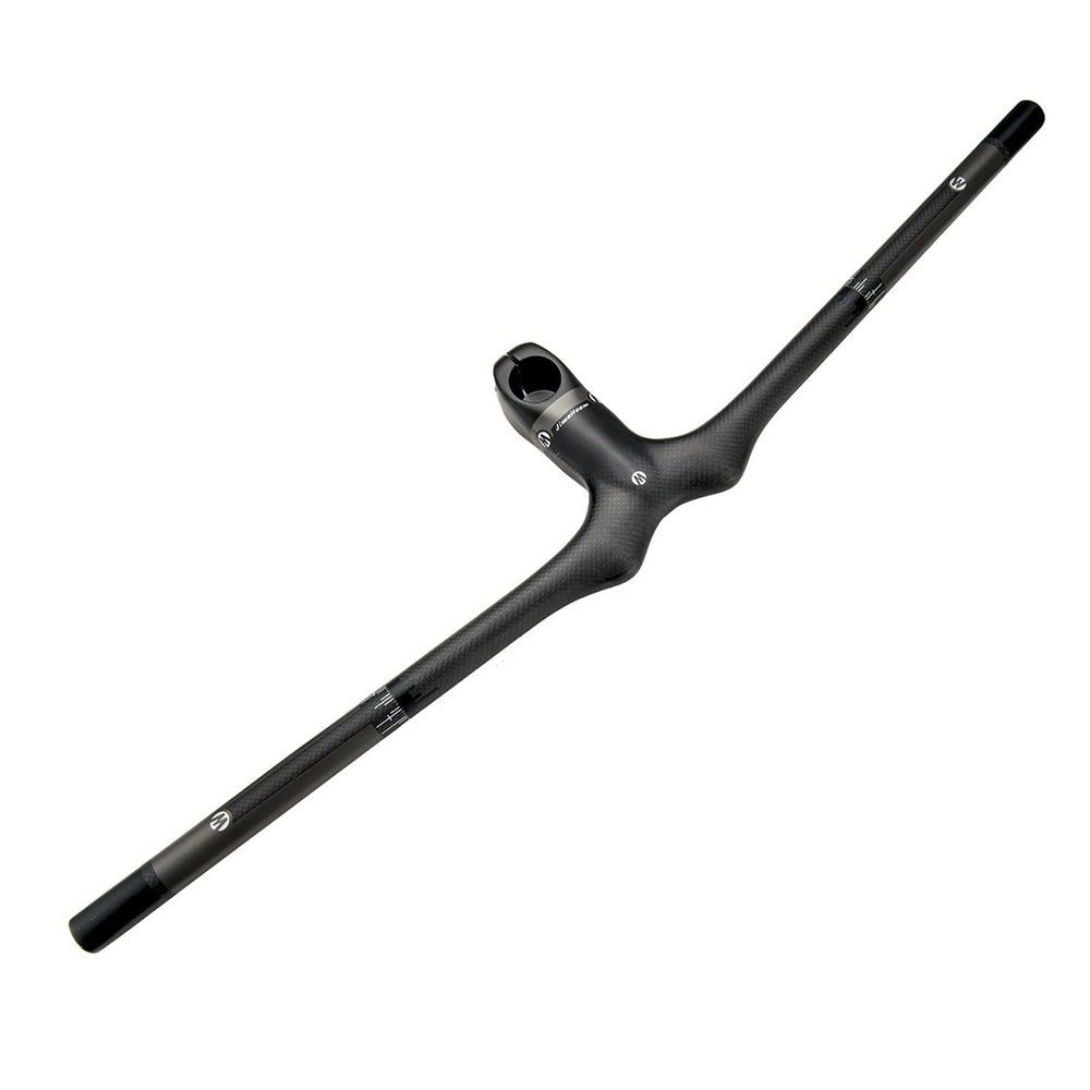 AGSDGAWD Bike Handlebars Full Carbon Fiber 28.6 Integrated Mountain Bike Handle Bar Ergonomic Design for Mountain Outdoor Sports(Size:700mm*120mm)