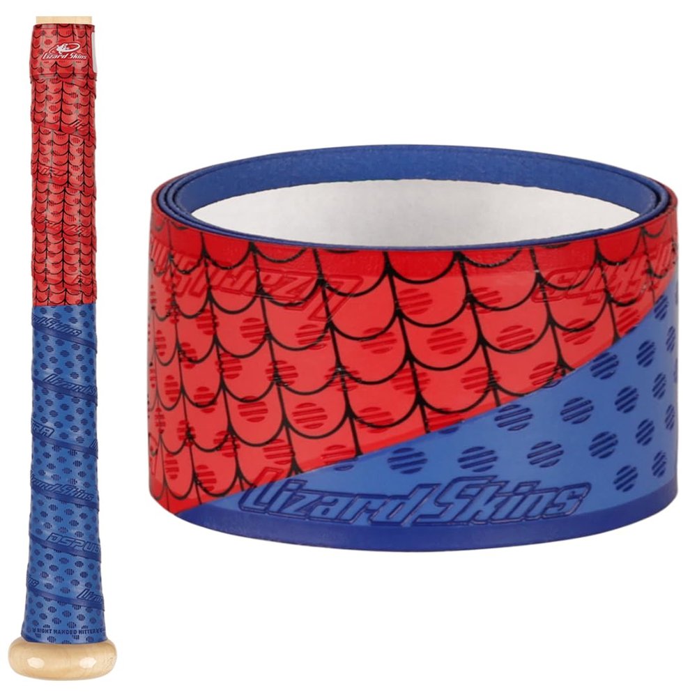 Lizard Skins DSP Ultra Outburst Baseball Bat Grip - 0.5mm 1.1mm  Next-Gen Durasoft Polymer Bat Tape (Friendly Crawler, 1.1mm)