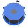 Trampoline Shade Cover, 8ft 10ft 12ft 14ft 16ft Sun-Protection Trampolines Canopy, Easy to Install, Anti-UV Trampolines Sunshade Accessories for Outdoor Backyard Playground (14ft 6 Poles) view 1