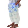 DMOYALA Womens Elastic Waist Pants for Women Summer Lightweight Cotton Cropped Linen Pants Boho Travel Pants Cropped Cotton Linen Pants Breathable High Waist Cropped Pants with Pockets view 1