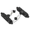 Alomejor Paddle Holder, 360-degree Rotation Adjustable, Oar Holder, ABS Material for Kayak Canoe raft Dinghy Water Sports Enthusiasts view 1