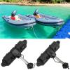 Alomejor Paddle Holder, 360-degree Rotation Adjustable, Oar Holder, ABS Material for Kayak Canoe raft Dinghy Water Sports Enthusiasts view 2