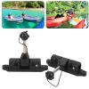 Alomejor Paddle Holder, 360-degree Rotation Adjustable, Oar Holder, ABS Material for Kayak Canoe raft Dinghy Water Sports Enthusiasts view 3