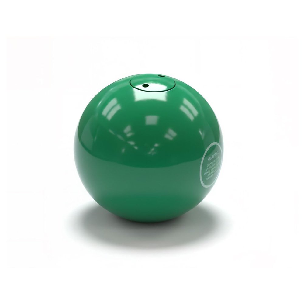 Green 4 kg Girls Shot Put, Lathe Turned 103mm Diameter, High School & College Girls From Beginners to Professionals Will Love This Competition 4k Shot Put, Incredible Value, NFHS & IAAF Certified.
