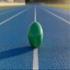 Green 4 kg Girls Shot Put, Lathe Turned 103mm Diameter, High School & College Girls From Beginners to Professionals Will Love This Competition 4k Shot Put, Incredible Value, NFHS & IAAF Certified. view 2