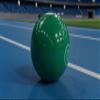Green 4 kg Girls Shot Put, Lathe Turned 103mm Diameter, High School & College Girls From Beginners to Professionals Will Love This Competition 4k Shot Put, Incredible Value, NFHS & IAAF Certified. view 3