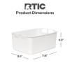 RTIC 45 QT Wheeled Ultra-Tough Cooler Dry Goods Basket Tray Insert Accessories Perfect for Organization view 4