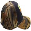 COLL7AWS Shut Up and Fish Camouflage with Black Front Embroidered Cap Hat view 4