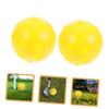 BESPORTBLE 6pcs Compact Outdoor Golf Practice Balls Lightweight Reusable Hole Balls for Daily Use Durable Design for Balanced Flight and Safety view 3