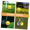 BESPORTBLE 6pcs Compact Outdoor Golf Practice Balls Lightweight Reusable Hole Balls for Daily Use Durable Design for Balanced Flight and Safety view 4