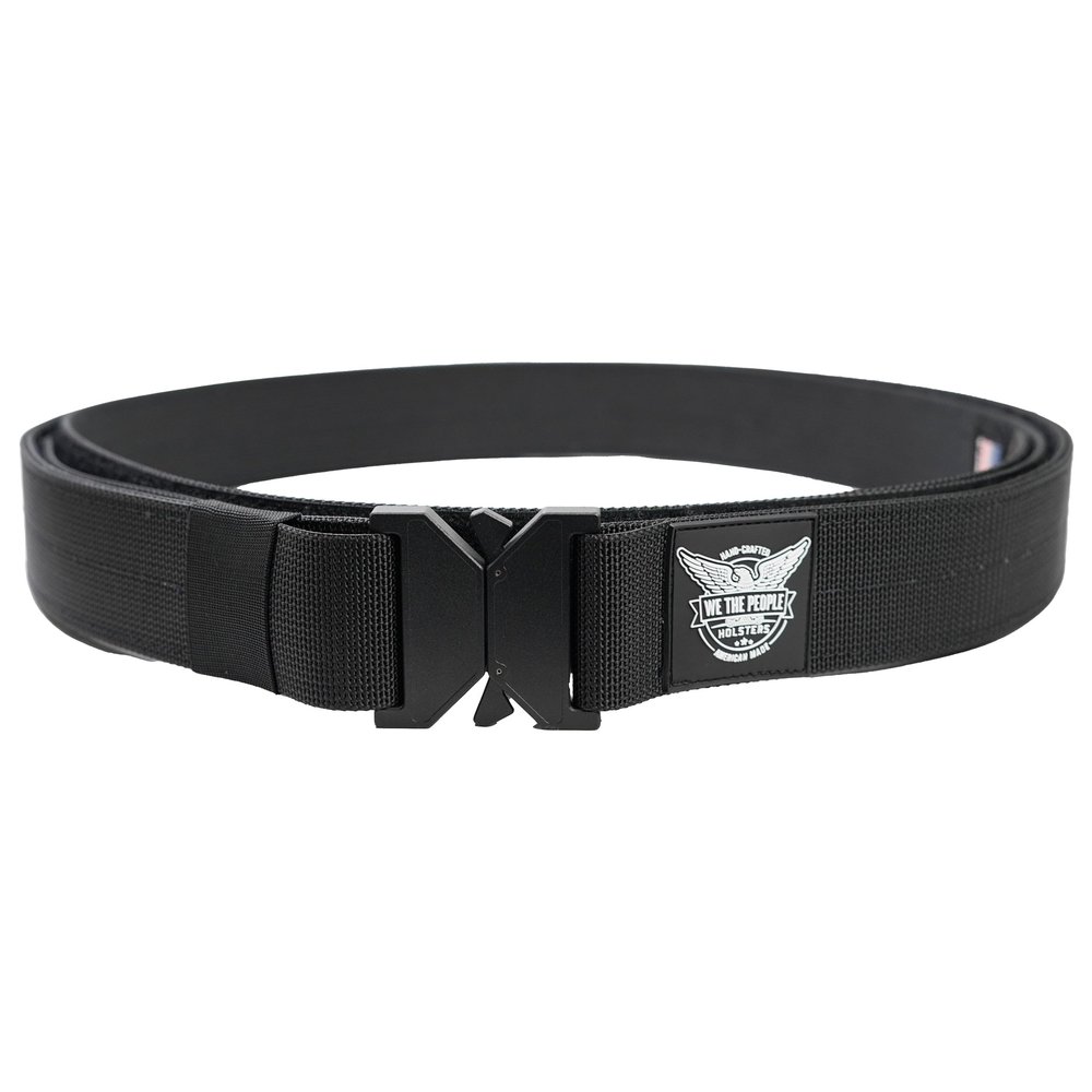 We The People Holsters - Heavy Duty Belt with Talon Buckle - Adjustable Tactical Gun Belt for Concealed Carry with Quick Release Buckle - Secure Fit - Reinforced Nylon - 1.5" Belt Loops - 32"-35"
