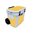 Skin Compatible with Yeti Roadie 32 Wheeled Cooler - Solid Marigold - Premium 3M Vinyl Protective Wrap Decal Cover - Easy to Apply | Crafted in The USA by MightySkins view 1