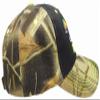 COLL7AWS Bite Me Fishing Lure Fish Bass Black Front Camouflage Back Embroidered Cap Hat view 4