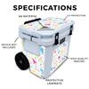Glossy Glitter Cooler Skin Compatible with Yeti Roadie 32 Wheeled Cooler - 90s Fun - Premium 3M Vinyl Protective Wrap Decal Cover - Easy to Apply | Crafted in The USA by MightySkins view 2