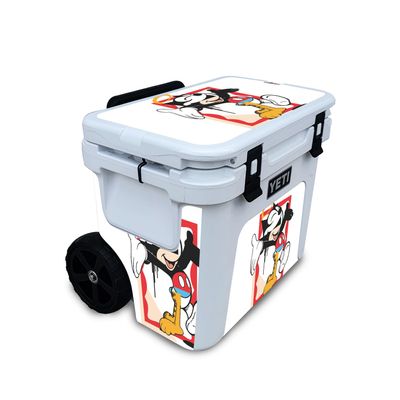 Skin Compatible with Yeti Roadie 32 Wheeled Cooler - Character Swap - Premium 3M Vinyl Protective Wrap Decal Cover - Easy to Apply | Crafted in The USA by MightySkins