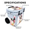 Skin Compatible with Yeti Roadie 32 Wheeled Cooler - Character Swap - Premium 3M Vinyl Protective Wrap Decal Cover - Easy to Apply | Crafted in The USA by MightySkins view 2