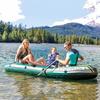 CukUJH Adult Heavy-Duty Kayak Inflatable Boat, Wear-Resistant Hovercraft for Fishing, Tourism, and Entertainment Small Boats view 4