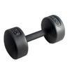 YORK Legacy Solid Round Dumbbell 25 LB, Black view 1