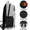 XOZOTY Cheer Cheerleaders Silver Large Capacity Shoulders Bag Daypacks for College Travel Work Hiking view 4