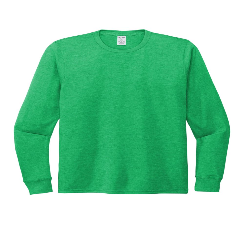 Allmade Unisex Tri-Blend Long Sleeve T-Shirt, Enviro Green, Small