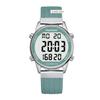 Hearkent Womens Pedometer Watch-Step Tracker Watch with Calories Counter-Non Bluetooth Pedometer Watches-LCD Large Numbers-30M Waterproof Watch-Wrist Watch Step Counter for Walking(Green) view 1