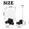 SAWKE Sight Circle Lens Protector Foldable Protector Lens for Airsoft(Yellow & Transparent) view 3