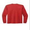 Allmade Unisex Tri-Blend Long Sleeve T-Shirt, Rise Up Red, X-Large view 2